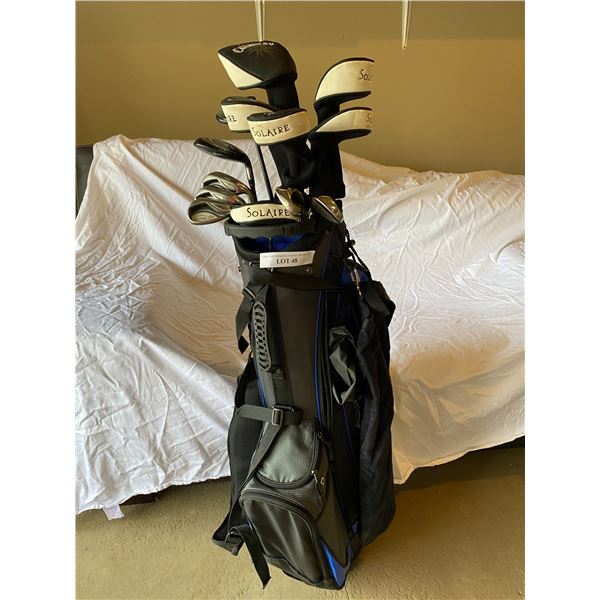 Calloway Solaire Golf Clubs, Woods & Golf Bag