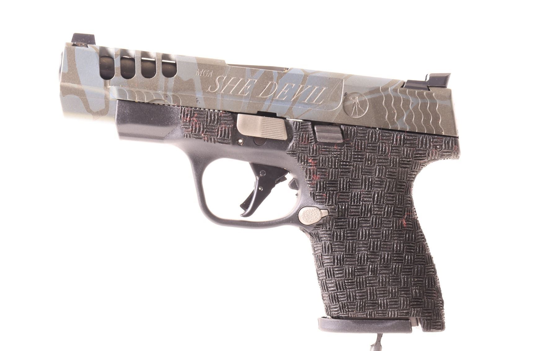 MG ARMS: She Devil S&W Shield 9mm Pistol