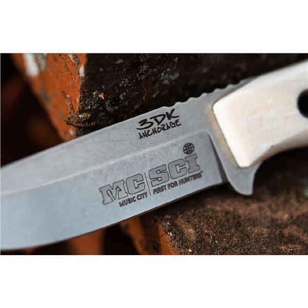 Exclusive custom Music City SCI 3DK M.A.K. with Fossilized Walrus Ivory - Donated by 3DK and Norther