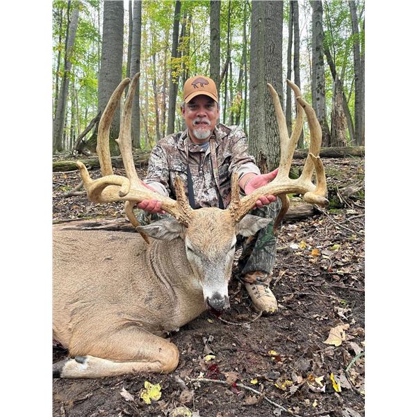 5 day up to 200 Inch Whitetail Hunt in Michigan for One Hunter Donated by: Sanctuary Ranch