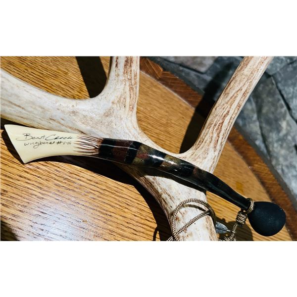 Bent Creek Wingbone Hand Wrapped turkey Call Made in TN Donated by: Bent Creek Wingbones