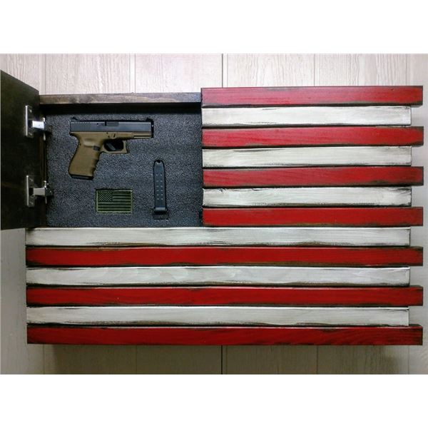 Single Compartment US Flag Gun Concealment Case Donated by: Liberty Home Concealment