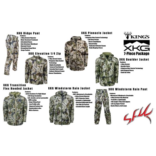 Kings 7 piece XKG Package