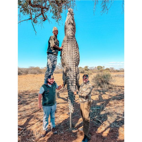 10-Day Crocodile & Zebra Hunt for One (1) Hunter and One (1) Non-Hunter