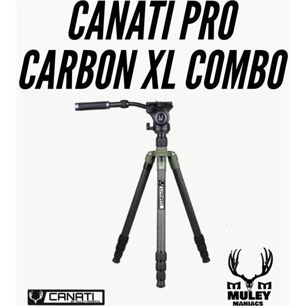 Muley Maniacs Canati Pro Carbon XL Tripod