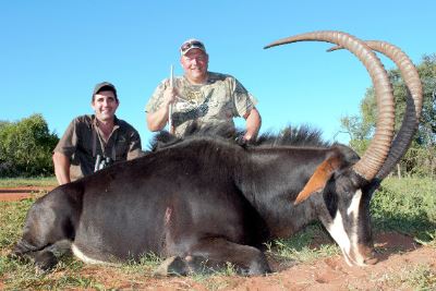 Sable Hunter 7-day South Africa Sable Hunt for One Hunter and One Non-Hunter