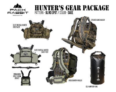 Pack Rabbit Products, Hunter's Gear Package #2