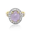 Image 1 : 6.25ct Natural Ceylon Star Sapphire 18K Yellow Gold Ring
