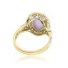 Image 2 : 6.25ct Natural Ceylon Star Sapphire 18K Yellow Gold Ring