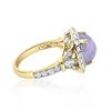 Image 4 : 6.25ct Natural Ceylon Star Sapphire 18K Yellow Gold Ring