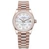 Image 1 : Rolex President RG With Diamond Bezel  Model # 278285RBR