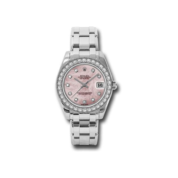 Rolex 34MM Masterpiece WG with Diamond Bezel  Model # 81299