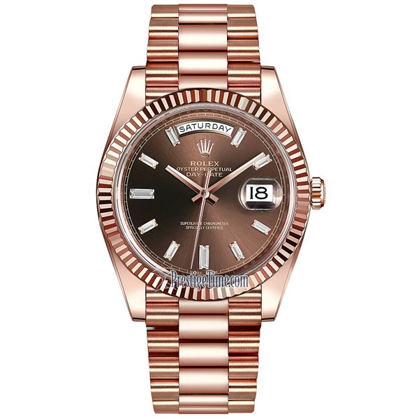 Rolex Day Date RG 40MM  Model # 228235