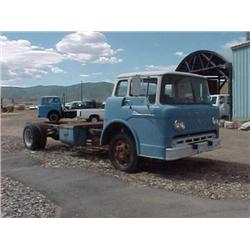 1959 Ford C-600 cab & chassis w/winch  VIN# C60C9U