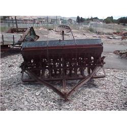 Old Case grain drill
