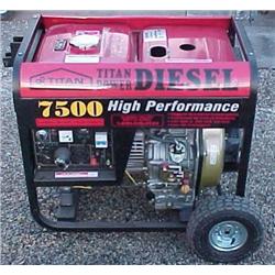 titan tg-7500d indust. gasgenerator