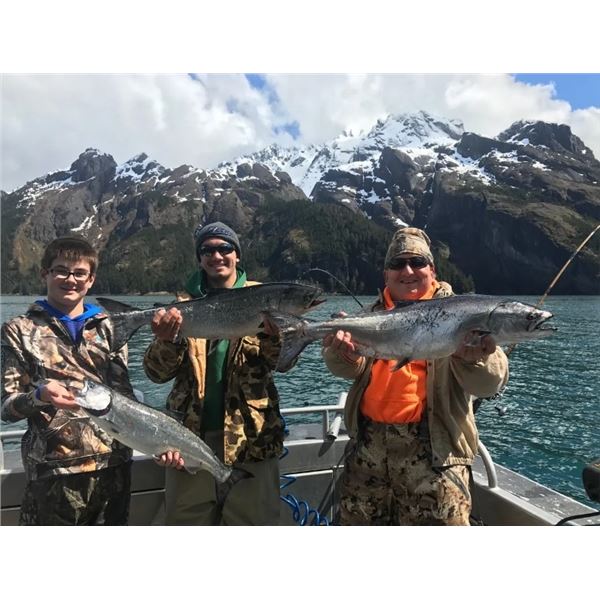 LA S10 3 Day Seward, Alaska Fishing Trip for Two Anglers
