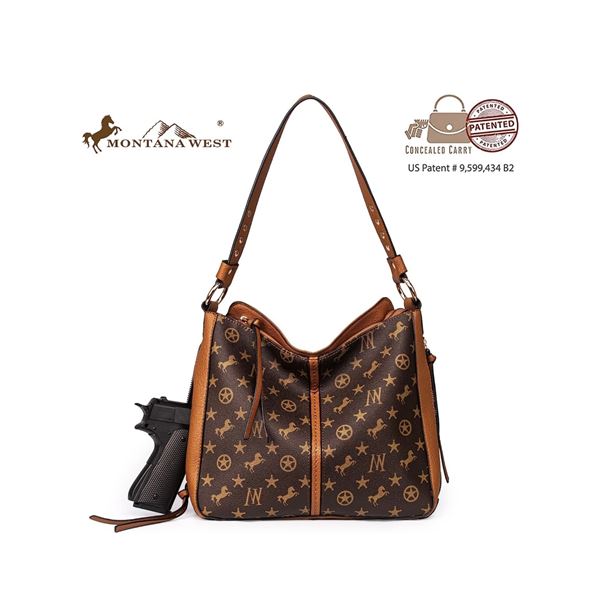 Montana West concealed carry hobo bag