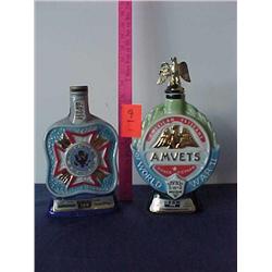 2 Jim Beam bottles