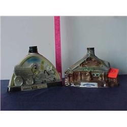 2 Jim Beam bottles