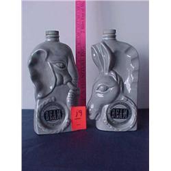 2 Jim Beam bottles