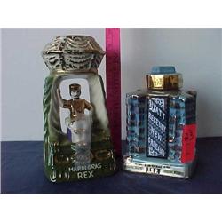 2 Jim Beam bottles