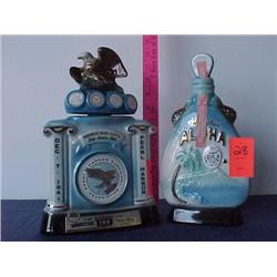 2 Jim Beam bottles