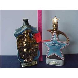 2 Jim Beam bottles