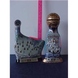 2 Jim Beam bottles
