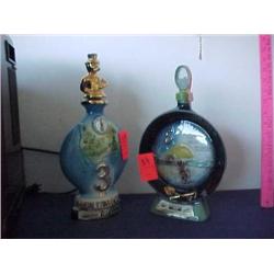2 Jim Beam bottles