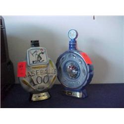 2 Jim Beam bottles
