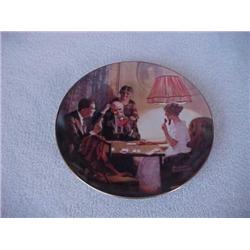 Norman Rockwell collector plate