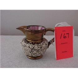 2.25" Copper Luster ware pitcher