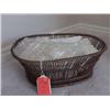 Image 1 : Woven basket & Lace