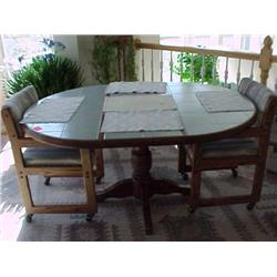 Oak Kitchen table & chairs