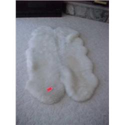 Sheep skin throw