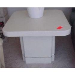 27" Square lamp table