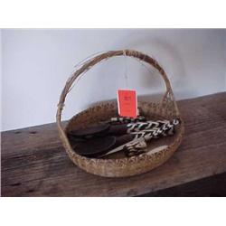 Basket & utensils