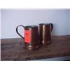 Image 1 : 2 Copper tankards
