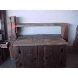Barnwood cabinet