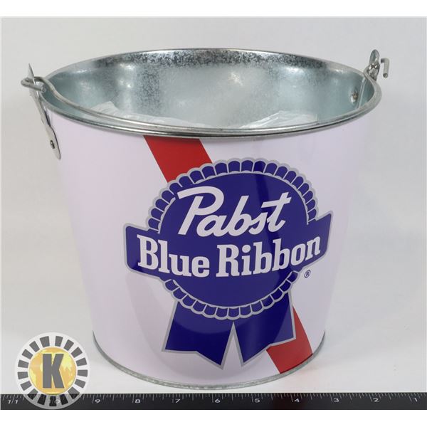 NEW PABST BLUE RIBBON BEER BUCKET