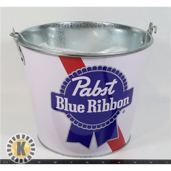 NEW PABST BLUE RIBBON BEER BUCKET