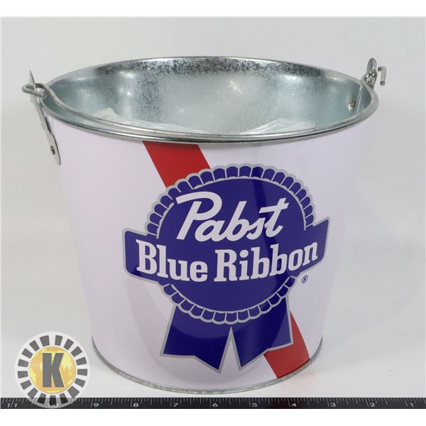 NEW PABST BLUE RIBBON BEER BUCKET