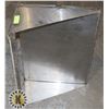 Image 2 : STAINLESS STEEL RESTAURANT SHELF (24" WIDE X 18" DEEP)