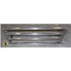 Image 2 : STAINLESS STEEL RESTAURANT SHELF (36" WIDE X 14" DEEP)