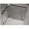 Image 1 : STAINLESS STEEL RESTAURANT SHELF (20" WIDE X 21" DEEP)