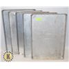 Image 1 : GROUP OF 5 COMMERCIAL BAKING SHEETS