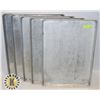 Image 1 : GROUP OF 5 COMMERCIAL BAKING SHEETS