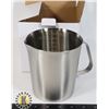 Image 1 : STAINLESS STEEL MEASURING CUP UP TO 1 L