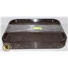 Image 1 : LOT OF 10 BROWN SERVING TRAYS